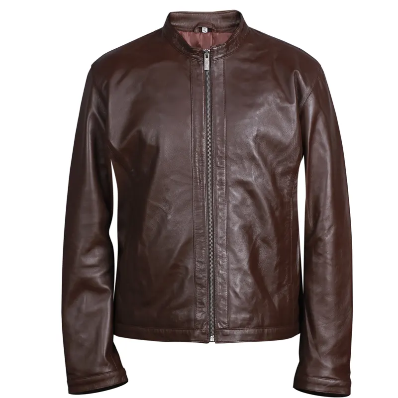 Cafe-Racer-Brown-Leather-Jackets