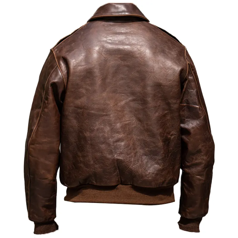 Men-Bomber-Brown-Leather-Jacket