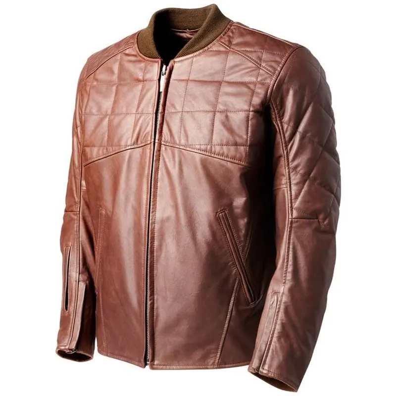 Men-Light-Brown-Quilted-Leather-Jacket