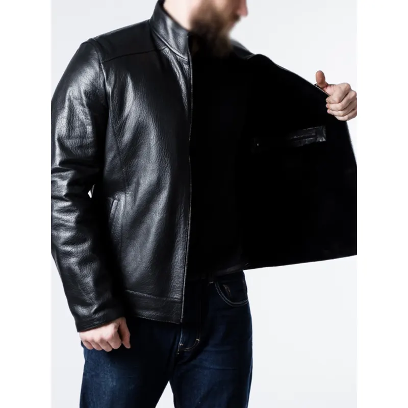Men-Sheepskin-Black-Leather-Jacket