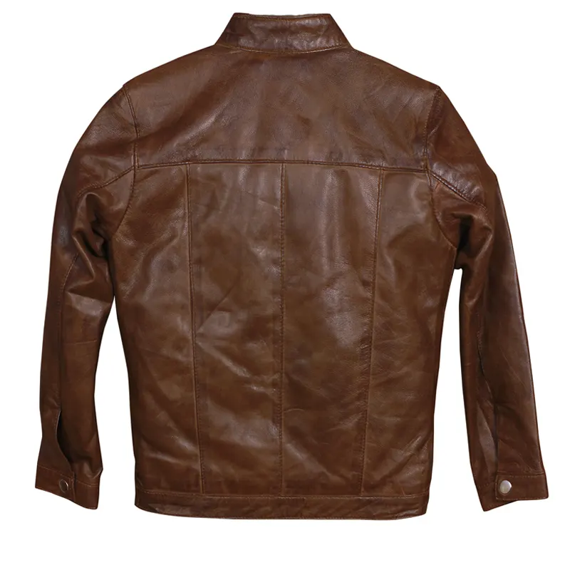 Mens-Chocolate-Brown-Leather-Jacket