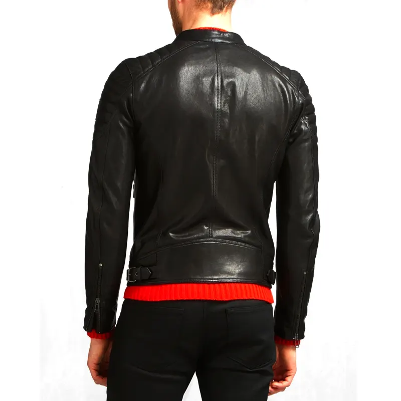Mens-Genuine-Lambskin-Leather-Jacket