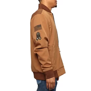 NFL Philadelphia Eagles Salute To Service Bomber Jacket - Image 3