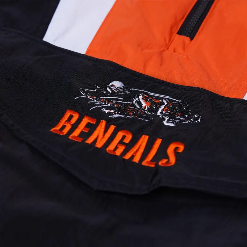 Bengals-Starter-Retro-Pullover-Cottan-Jacket