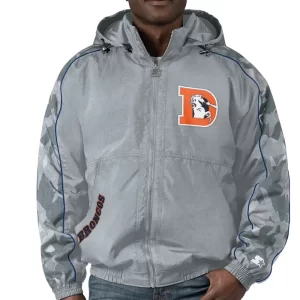 Denver Broncos Gray Starter Jacket - Image 1