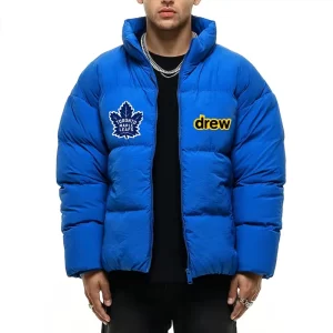 Justin Bieber Drew Blue Jacket - Image 1