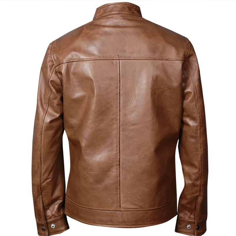 Mens-Light-Brown-Genuine-Leather-Jacket