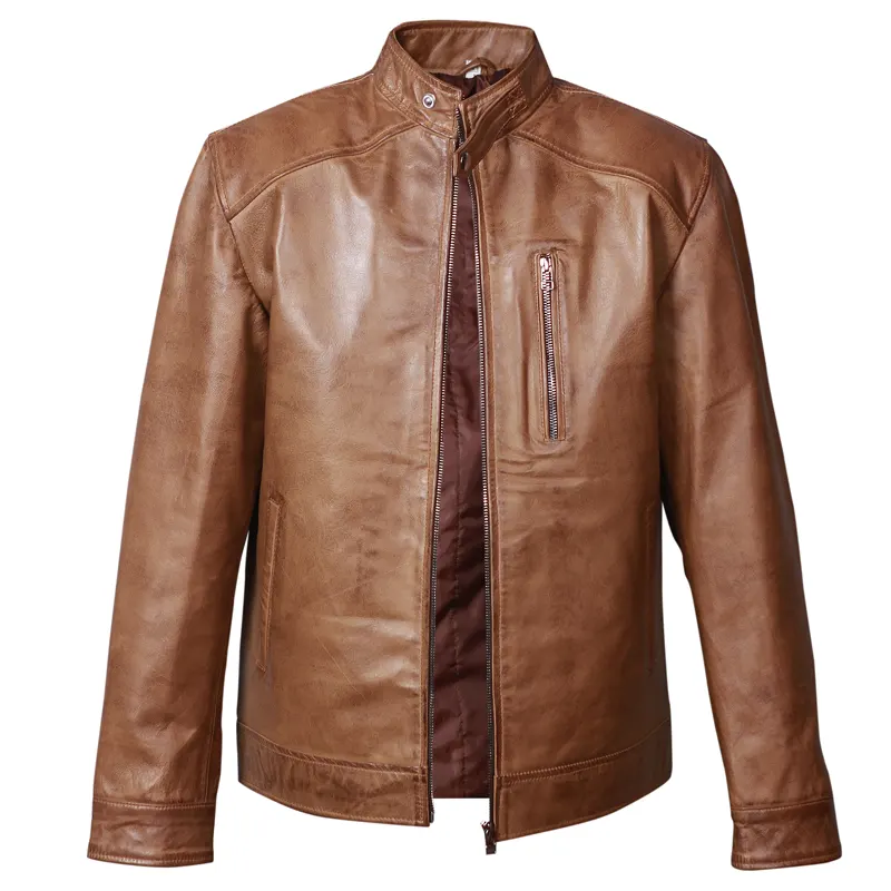 Mens-Light-Brown-Leather-Jacket