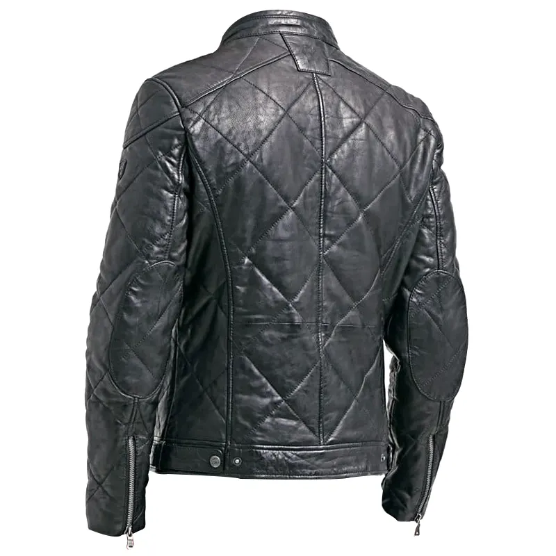 Mens-Quilted-Black-Genuine-Leather-Jacket
