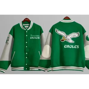 Team Varsity Jacket Philadelphia Eagles - Image 3