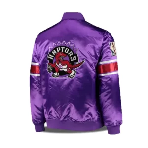 NBA Toronto Raptors Purple Jacket - Image 2