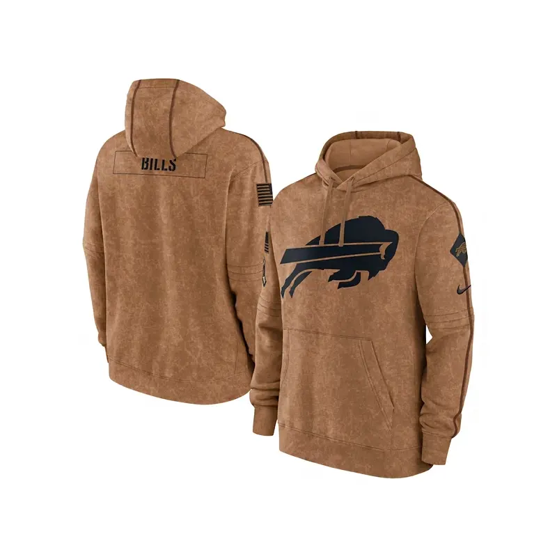 NFL-Buffalo-Bills-Salute-To-Service-Club-Brown-Pullover-Hoodie