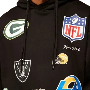 NFL Hoodie With All Teams - Image 3