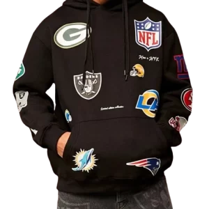 NFL Hoodie With All Teams - Image 4