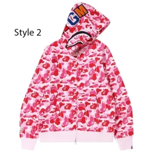 Pink Bape Hoodie - Image 2