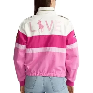 Pink Polo Jacket - Image 3