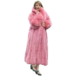 Taylor Swift Pink Coat - Image 1