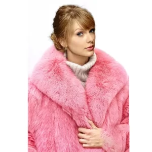 Taylor Swift Pink Coat - Image 3